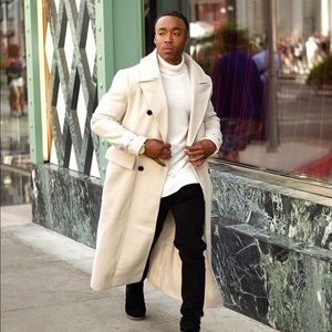 Long Trench Coat by BoohooMAN